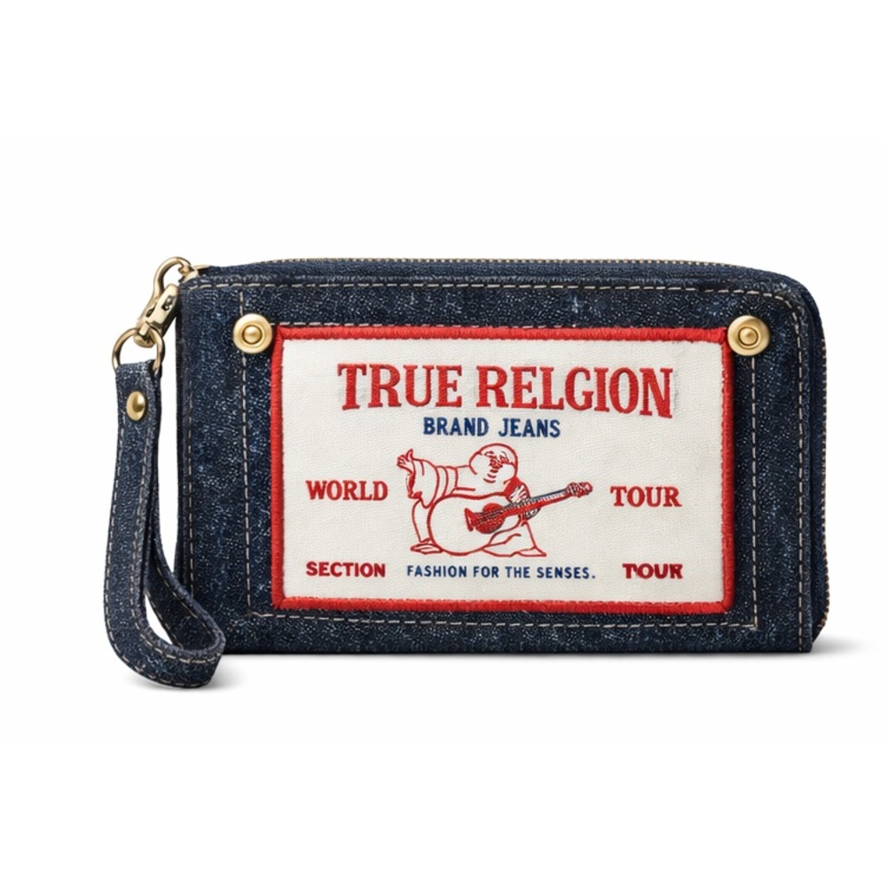 True religion, Buddha denim wallet new with tags